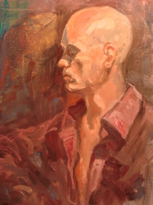 Young Man Contemplating